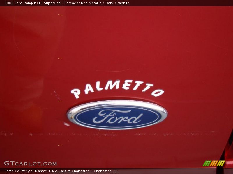 Toreador Red Metallic / Dark Graphite 2001 Ford Ranger XLT SuperCab