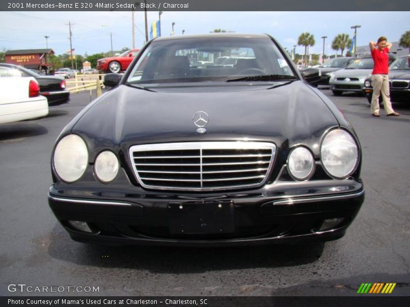 Black / Charcoal 2001 Mercedes-Benz E 320 4Matic Sedan