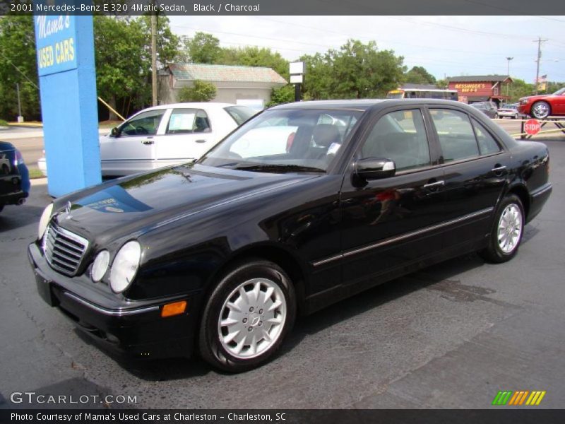 Black / Charcoal 2001 Mercedes-Benz E 320 4Matic Sedan