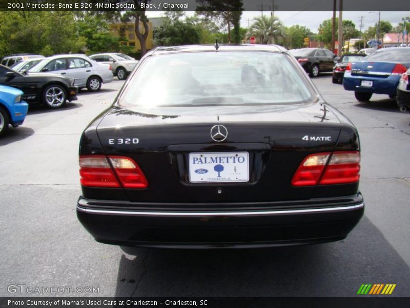 Black / Charcoal 2001 Mercedes-Benz E 320 4Matic Sedan