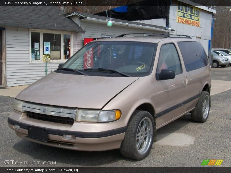 Mocha Frost / Beige 1993 Mercury Villager LS