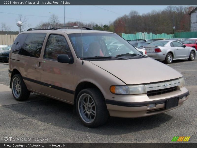 Mocha Frost / Beige 1993 Mercury Villager LS