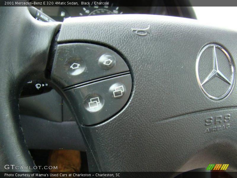 Controls of 2001 E 320 4Matic Sedan