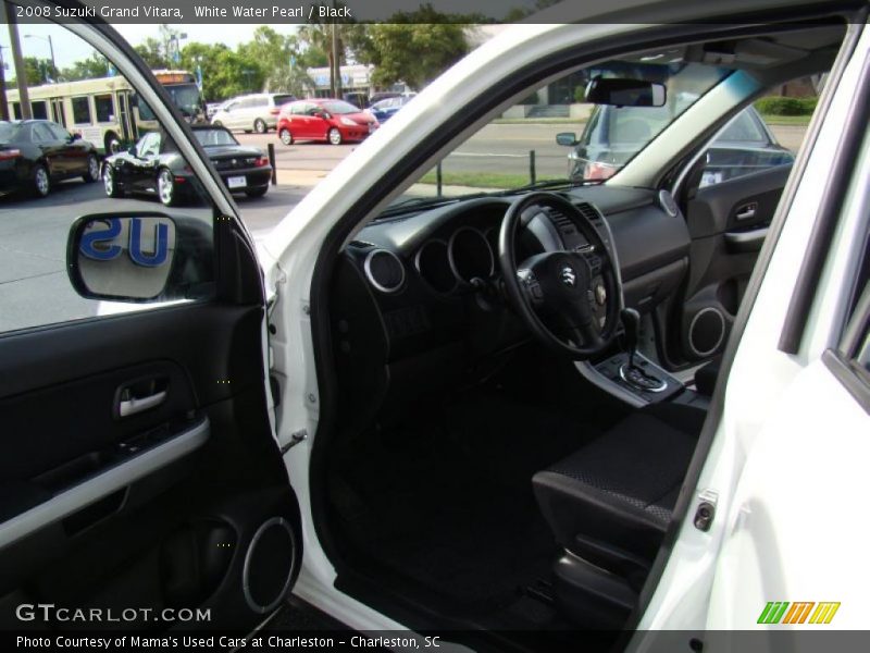 White Water Pearl / Black 2008 Suzuki Grand Vitara