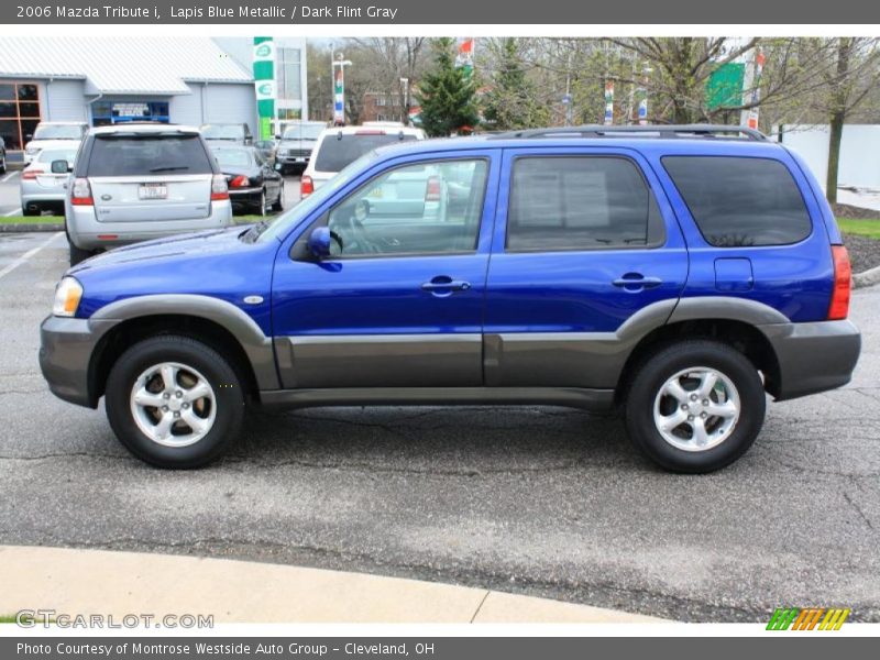 Lapis Blue Metallic / Dark Flint Gray 2006 Mazda Tribute i