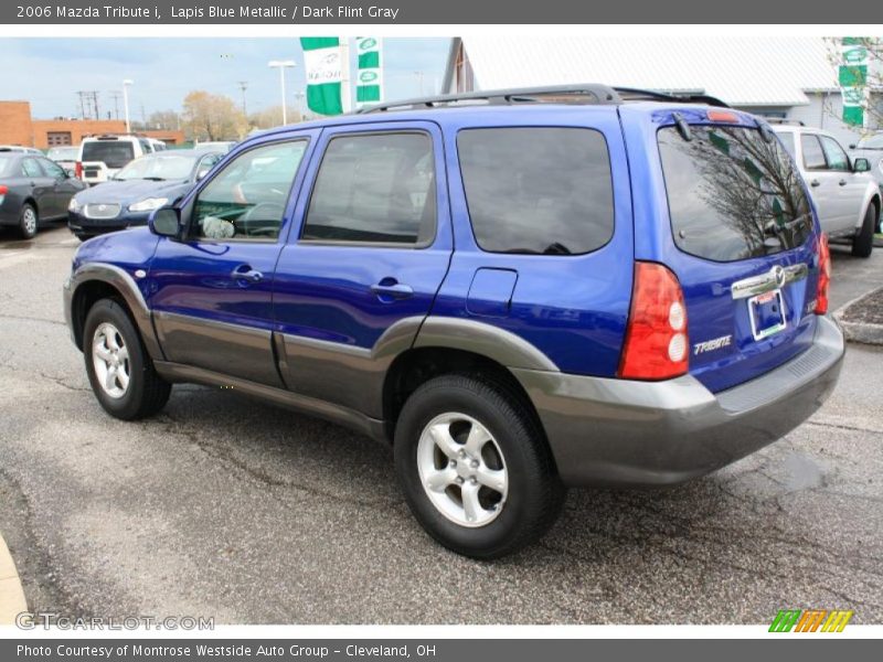 Lapis Blue Metallic / Dark Flint Gray 2006 Mazda Tribute i