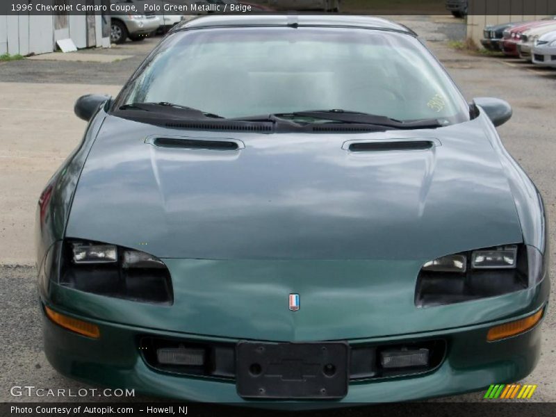 Polo Green Metallic / Beige 1996 Chevrolet Camaro Coupe