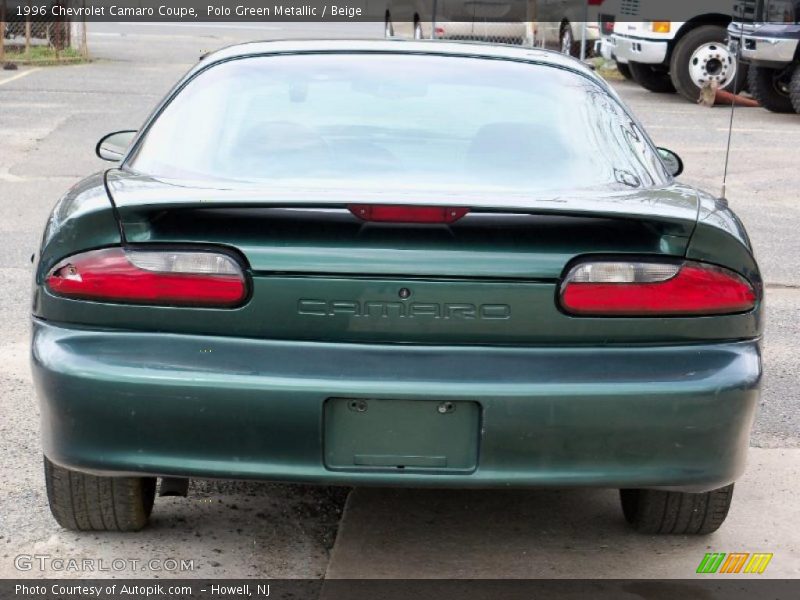  1996 Camaro Coupe Polo Green Metallic