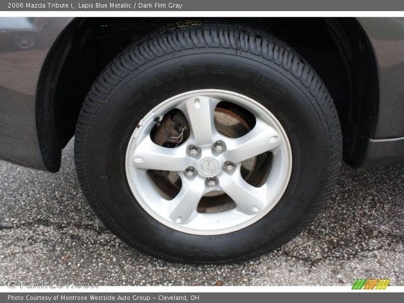 Lapis Blue Metallic / Dark Flint Gray 2006 Mazda Tribute i