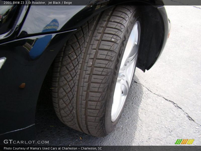 Jet Black / Beige 2001 BMW Z3 3.0i Roadster