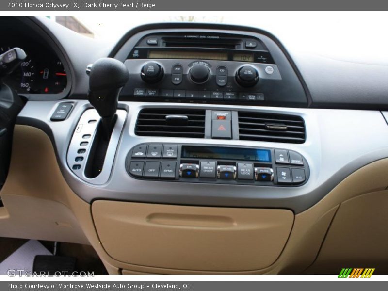 Controls of 2010 Odyssey EX