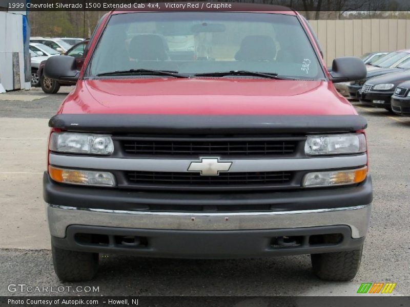 Victory Red / Graphite 1999 Chevrolet Silverado 1500 Extended Cab 4x4