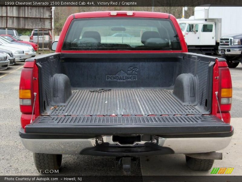 Victory Red / Graphite 1999 Chevrolet Silverado 1500 Extended Cab 4x4