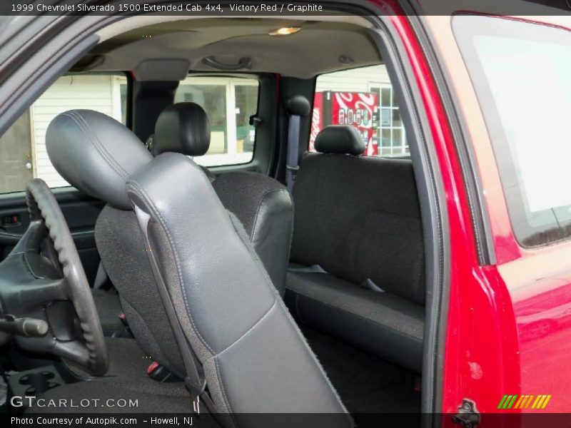 Victory Red / Graphite 1999 Chevrolet Silverado 1500 Extended Cab 4x4