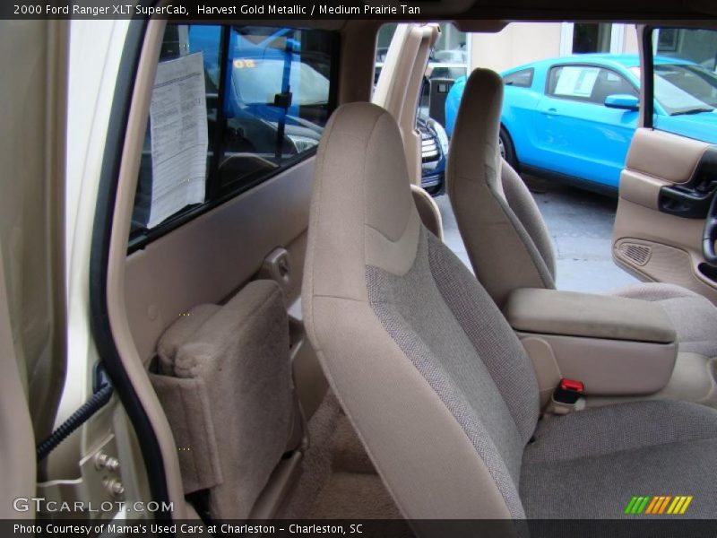 Harvest Gold Metallic / Medium Prairie Tan 2000 Ford Ranger XLT SuperCab