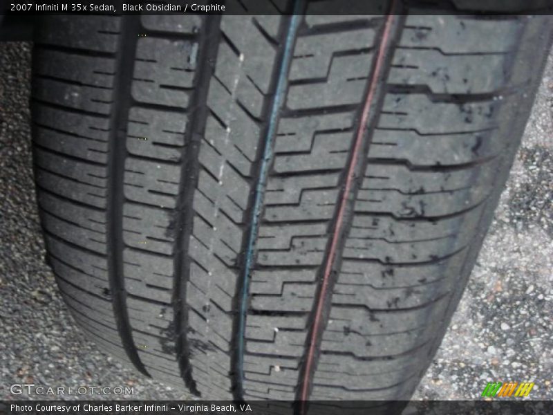 Black Obsidian / Graphite 2007 Infiniti M 35x Sedan