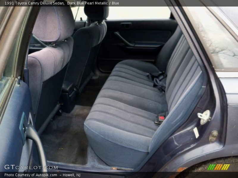  1991 Camry Deluxe Sedan Blue Interior