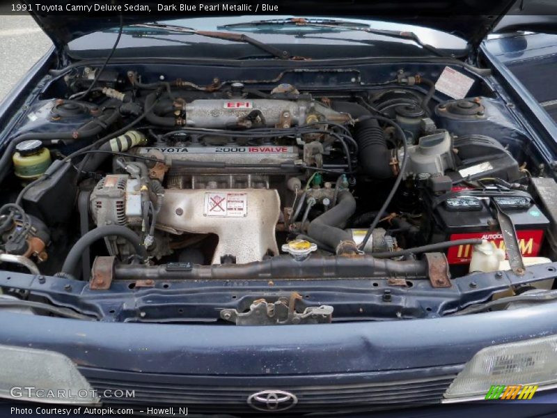  1991 Camry Deluxe Sedan Engine - 2.0 Liter DOHC 16-Valve 4 Cylinder