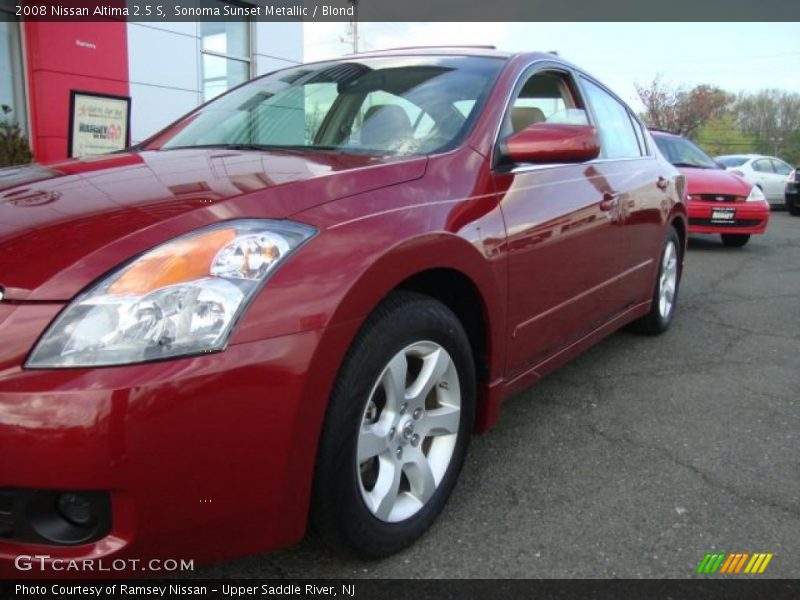 Sonoma Sunset Metallic / Blond 2008 Nissan Altima 2.5 S