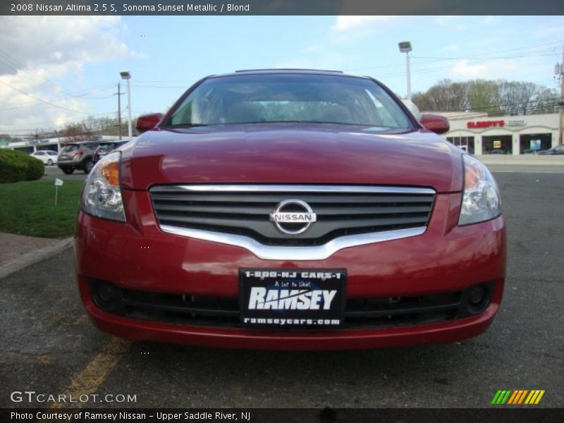 Sonoma Sunset Metallic / Blond 2008 Nissan Altima 2.5 S