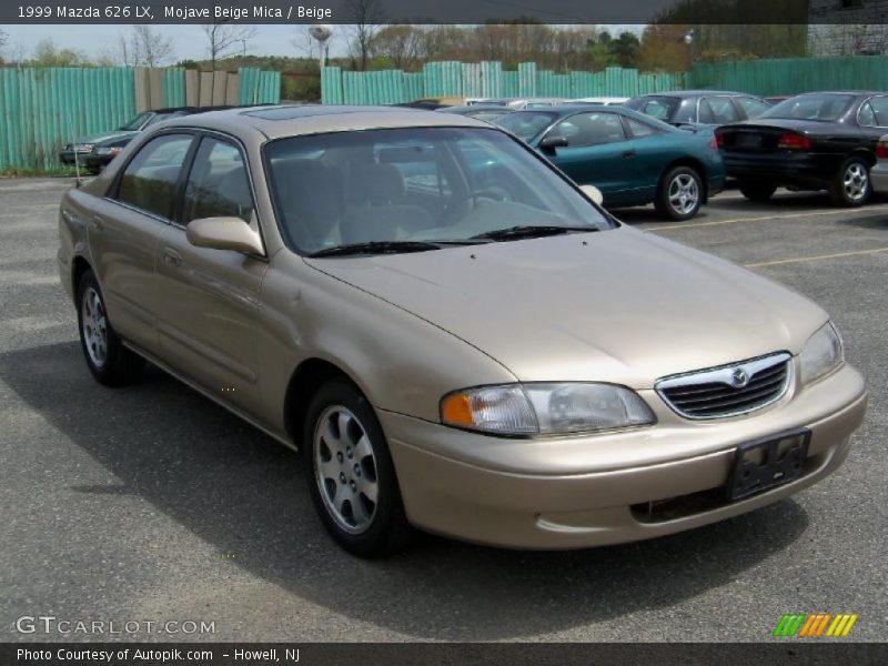 Mojave Beige Mica / Beige 1999 Mazda 626 LX