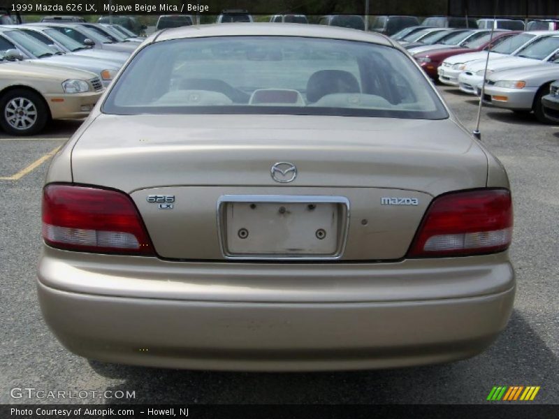 Mojave Beige Mica / Beige 1999 Mazda 626 LX