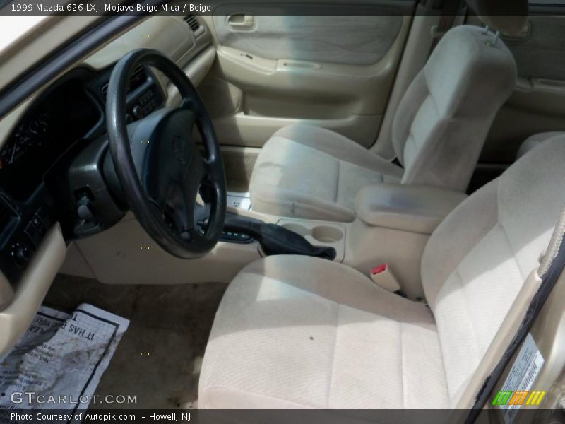 Mojave Beige Mica / Beige 1999 Mazda 626 LX