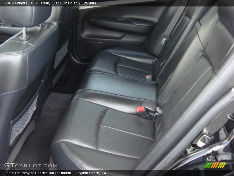 Black Obsidian / Graphite 2009 Infiniti G 37 x Sedan