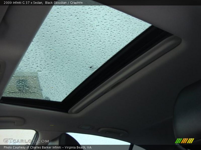 Black Obsidian / Graphite 2009 Infiniti G 37 x Sedan
