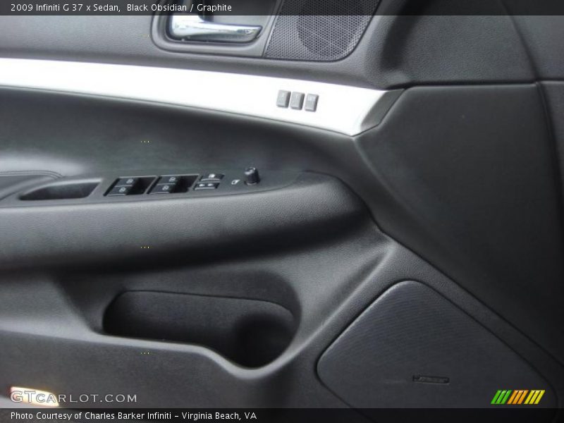 Black Obsidian / Graphite 2009 Infiniti G 37 x Sedan