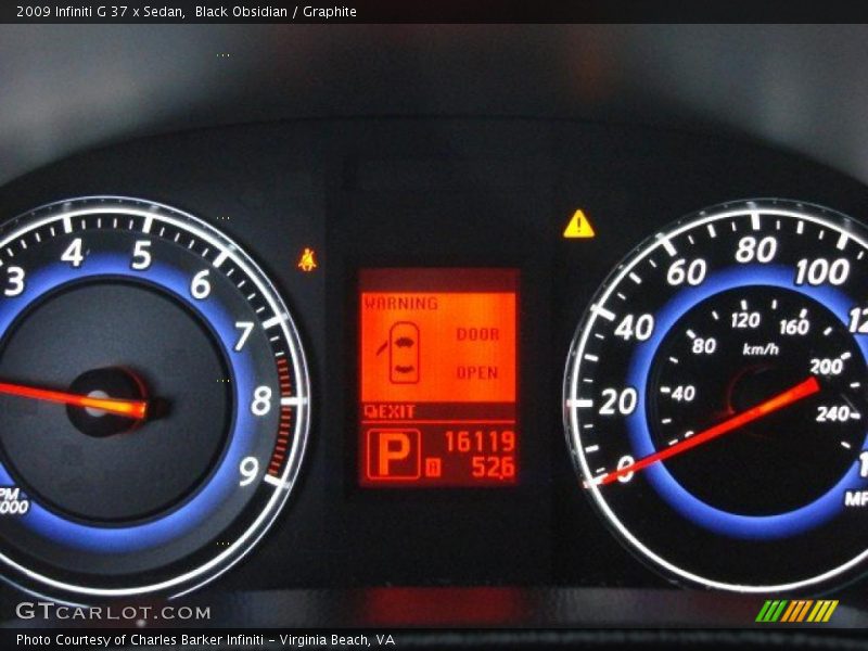 Black Obsidian / Graphite 2009 Infiniti G 37 x Sedan