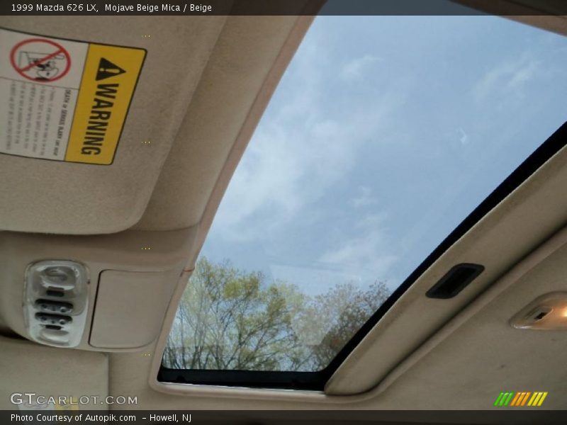 Mojave Beige Mica / Beige 1999 Mazda 626 LX