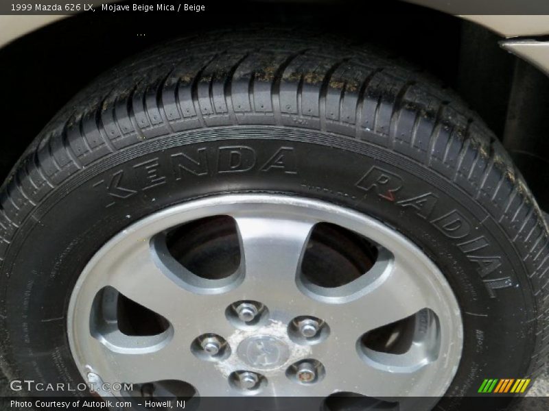 Mojave Beige Mica / Beige 1999 Mazda 626 LX