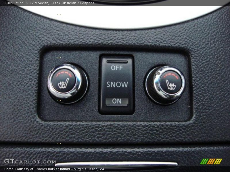 Black Obsidian / Graphite 2009 Infiniti G 37 x Sedan