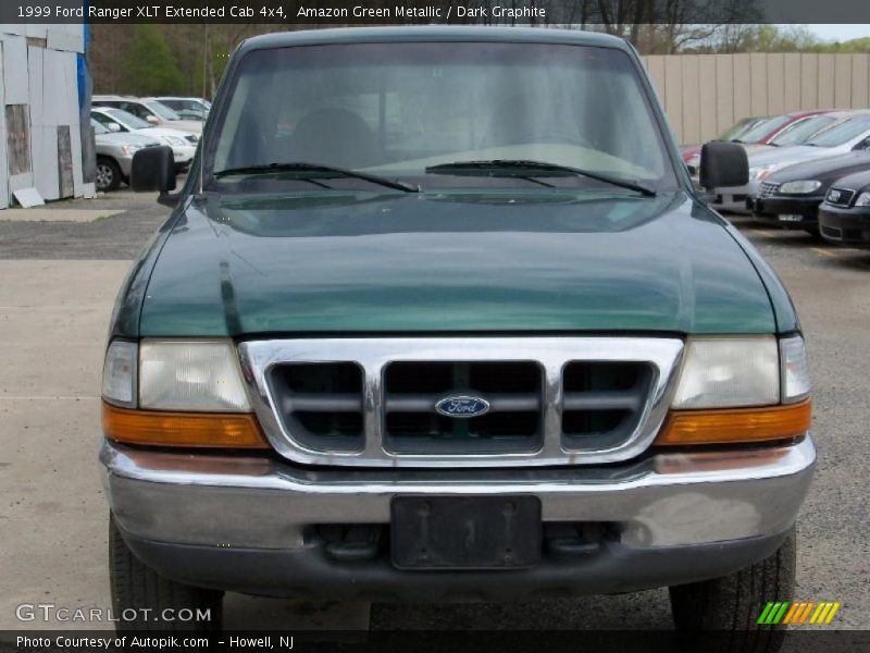 Amazon Green Metallic / Dark Graphite 1999 Ford Ranger XLT Extended Cab 4x4