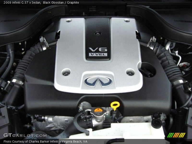 Black Obsidian / Graphite 2009 Infiniti G 37 x Sedan