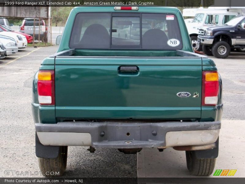 Amazon Green Metallic / Dark Graphite 1999 Ford Ranger XLT Extended Cab 4x4