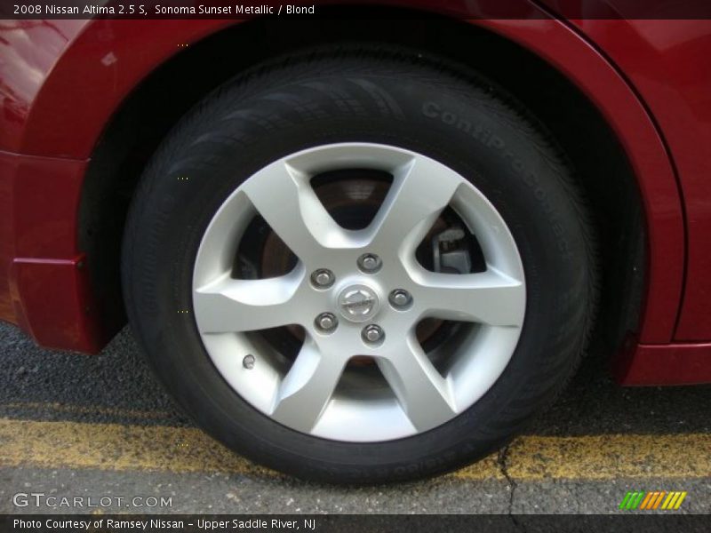 Sonoma Sunset Metallic / Blond 2008 Nissan Altima 2.5 S