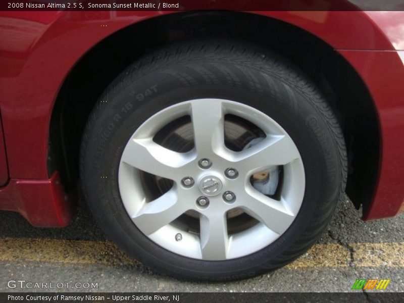 Sonoma Sunset Metallic / Blond 2008 Nissan Altima 2.5 S