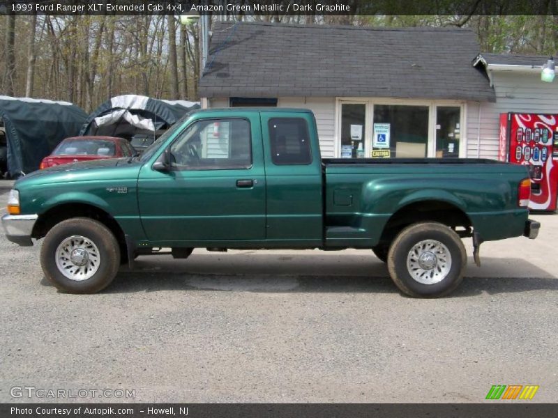  1999 Ranger XLT Extended Cab 4x4 Amazon Green Metallic