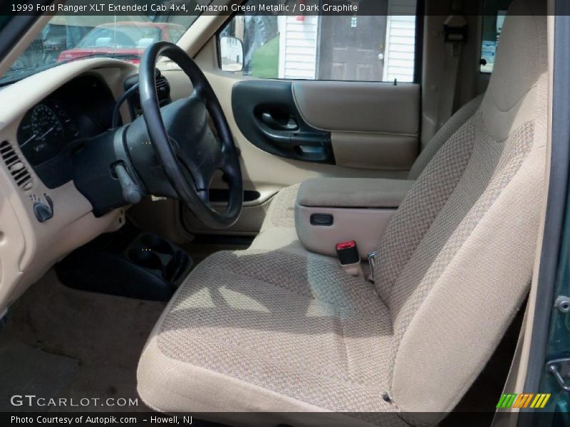  1999 Ranger XLT Extended Cab 4x4 Dark Graphite Interior