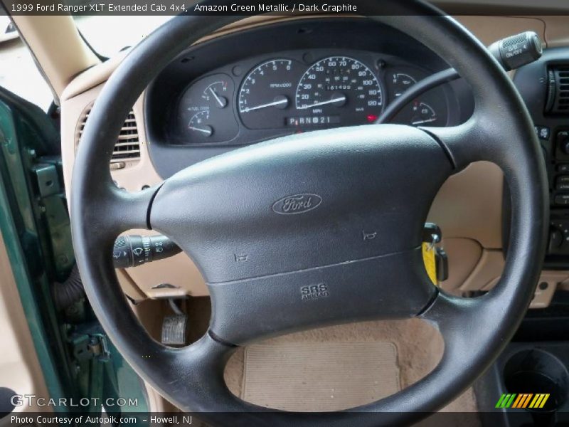 Amazon Green Metallic / Dark Graphite 1999 Ford Ranger XLT Extended Cab 4x4