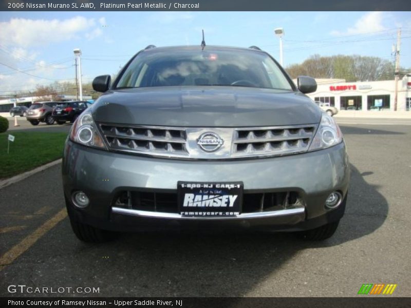 Platinum Pearl Metallic / Charcoal 2006 Nissan Murano SL AWD