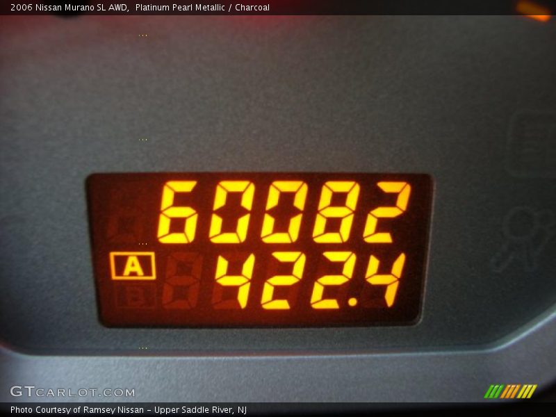 Platinum Pearl Metallic / Charcoal 2006 Nissan Murano SL AWD