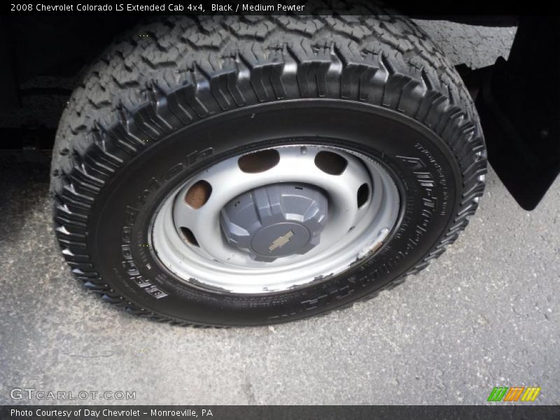 Black / Medium Pewter 2008 Chevrolet Colorado LS Extended Cab 4x4