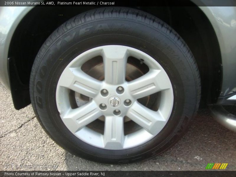 Platinum Pearl Metallic / Charcoal 2006 Nissan Murano SL AWD