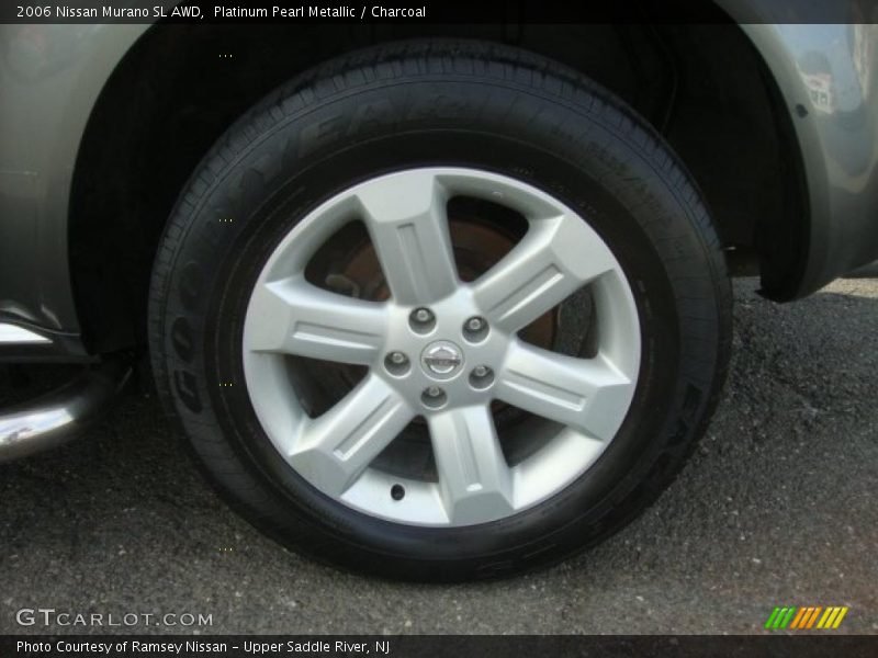 Platinum Pearl Metallic / Charcoal 2006 Nissan Murano SL AWD