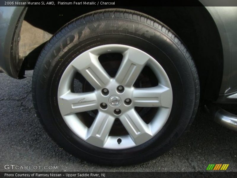 Platinum Pearl Metallic / Charcoal 2006 Nissan Murano SL AWD