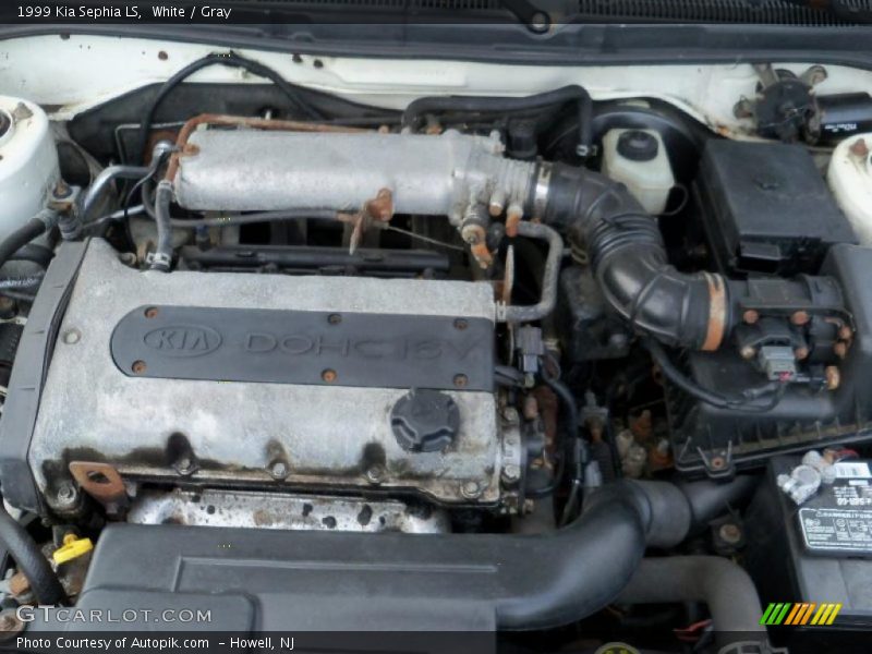  1999 Sephia LS Engine - 1.8 Liter DOHC 16-Valve 4 Cylinder