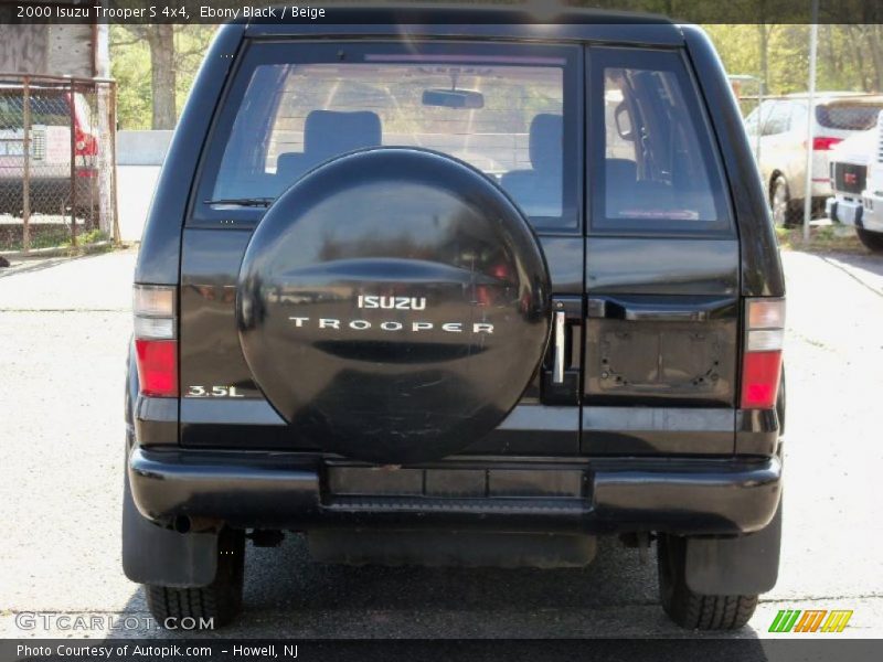  2000 Trooper S 4x4 Ebony Black
